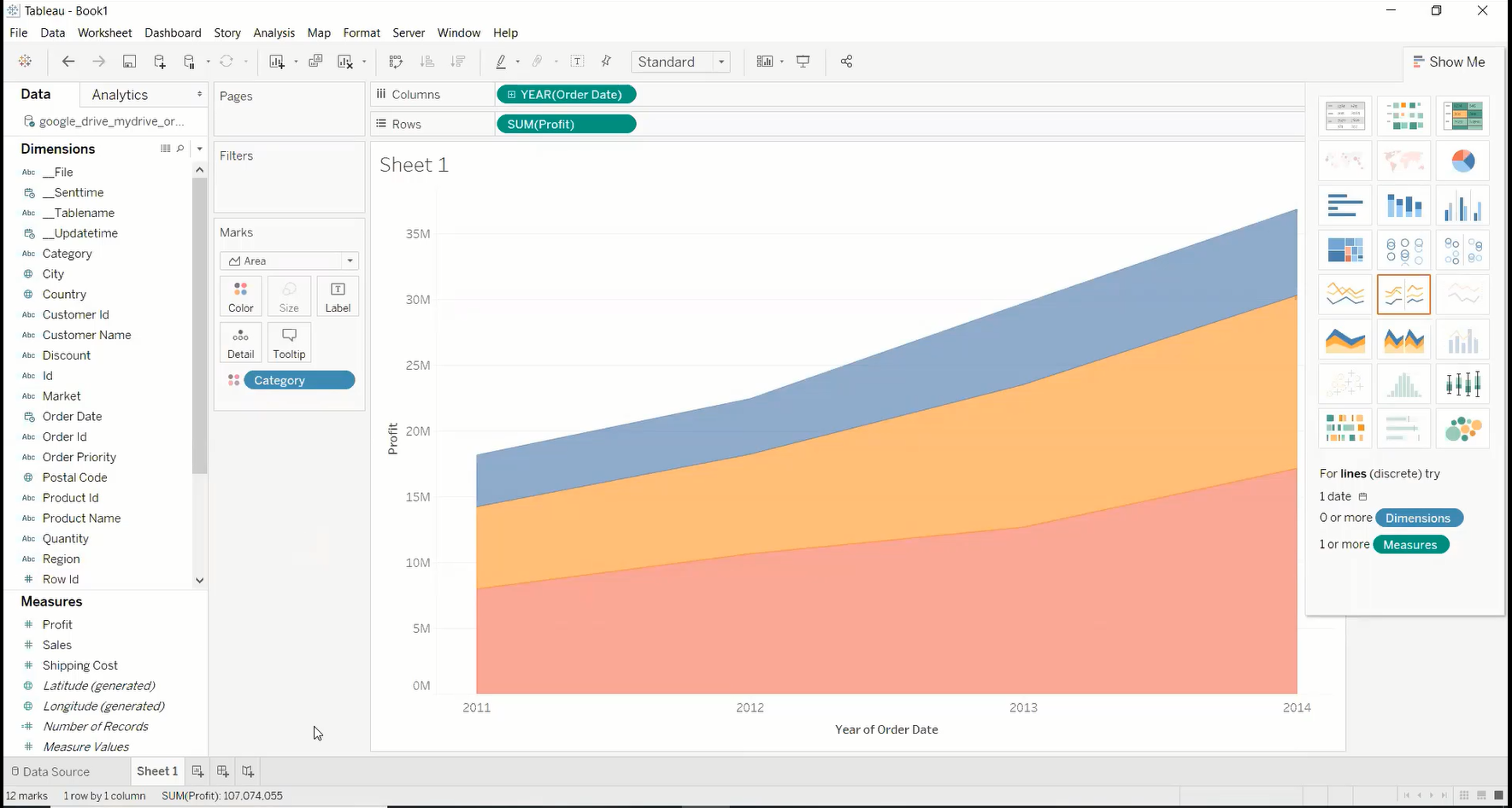 How to build visualizations in tableau optimally